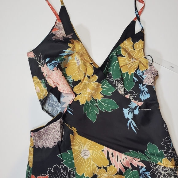 Nwt Zhu Floral Dress - Picture 13 of 14